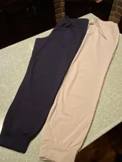 UNIQLO ウルトラストレッチアクティブジョガーパンツ　２色セット（Ｌ）