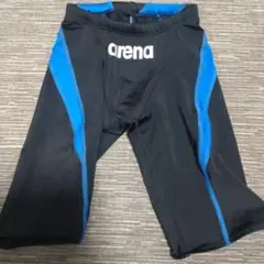 arena 競泳水着 ss 黒/青