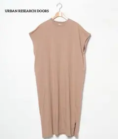 アーバンリサーチドアーズBIG Tシャツワンピース春ライラック◇オーバーサイズ