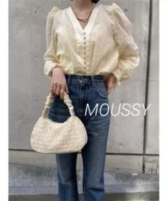 986 MOUSSY EYELET PUFF ブラウスのサムネイル