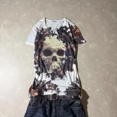 KMRii フラワー tシャツ スタッズ カットソー archive - メルカリ
