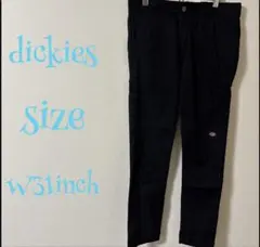 ディッキーズ dickies ワークパンツ ダブルニー　W31inch 黒