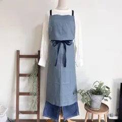 和凛】長襦袢着物リメイク エプロン - メルカリ
