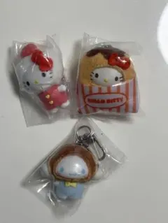 ちびっとも キティ、シナモン 3つセット