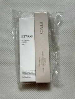 【未開封・新品】エトヴォス　ミネラルトリートベース＆モイストクリーム　セット