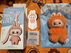 ラブブ PIN FOR LOVE アルファベットぬいぐるみペンダント【Z】