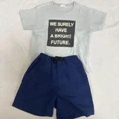 120センチ 上下セット　半袖Tシャツ　半ズボン