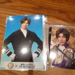 刀ミュ 十周年博覧会 東京ドームシティ フード 特典ブロマイド カード 長谷部