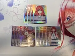 五等分の花嫁 TCG お祭り騒ぎの日常 BOX特典 色紙 5人セット - メルカリ