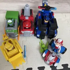 タカラトミー パウ・パトロール パウっと変形! チェイスマーシャル　他セット