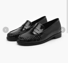 OHOTORO Walnut Shirring Loafer ブラック 25cm - メルカリ