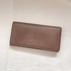 GIMMI BALDININI レザー 三つ折り財布 ブラウン - メルカリ