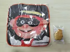 マクドナルド　フィギュア　缶バッジ　5点セット　ハンバーグラー　デッドストック マクドナルド フィギュア 缶バッジ 5点セット ハンバーグラー