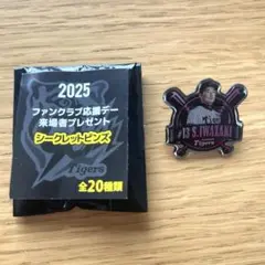 岩崎優 ファンクラブ応援デー シークレットピンズ