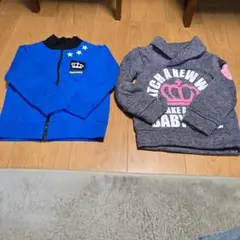 BABYDOLL　110センチ パーカー ２枚セット