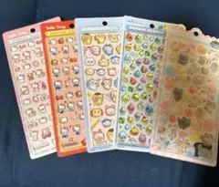 ボンボンドロップシール　うるちゅる　キティー　メロクロ　ちいかわ　正規品　ミニ