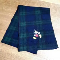 ⭐在庫大処分セール⭐Disneyミッキーマウス フリースマフラー チェック。。。