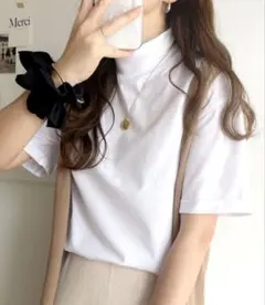 ハイネック 半袖 Tシャツ