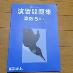 四谷大塚　予習シリーズ　演習問題集　算数5年下