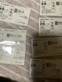 【期限切れ単勝馬券】　第58回　阪神ジュベナイルF ウオッカ　ウマ娘 期限切れ単勝馬券】 安田記念 2008 ウオッカ ウマ娘 - メルカリ
