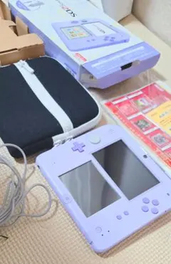 ニンテンドー2DS ラベンダー 本体 ゲーム 任天堂 パープル ケース付き☆