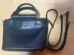 MARY QUANT マリークワント 2way バッグ ブラック