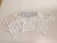 ベビー短肌着6枚セット（UNIQLO 西松屋）