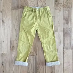 グローバルワークキッズパンツ マスタード 120cmのサムネイル