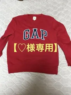 【専用】GAP ギャップ ロゴスウェット トレーナー レッド Mサイズ