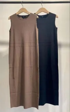 Theory Compact Crepe York Dress ブラック