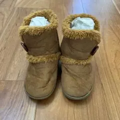 訳あり格安ベビーシューズキッズスノーブーツ女の子供靴15シューズムートンブーツ風のサムネイル