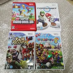 wiiソフト　まとめ売り　4枚セット　マリオパーティ8