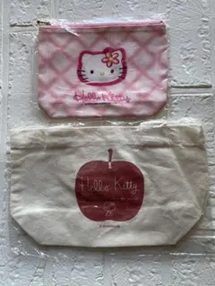 ハローキティ ポーチ　ミニトートバッグ　セット　＊新品＊