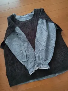 SM2 ベストとブラウスのセット