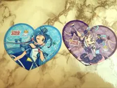 ビアードパパ　キミとアイドルプリキュア　紙コースター　非売品