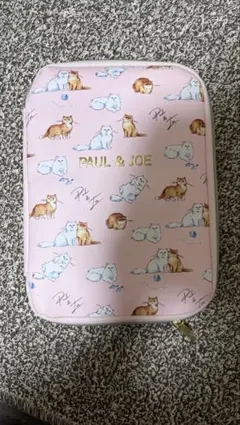 PAUL & JOE 猫柄ポーチ ピンク