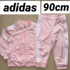 adidas originals ピンク ジャージ上下セット　セットアップのサムネイル