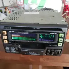 旧車 ADDZEST ADX5255 CD カセット　動作品　美品　メンテ済み 旧車 ADDZEST ADX5255 CD カセット動作品美品メンテ済み