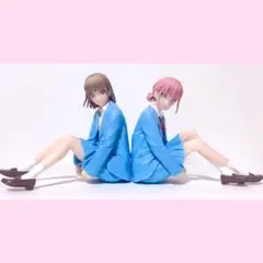ちょこのせ アオのハコ 鹿野千夏　蝶野雛 セット 制服 フィギュア