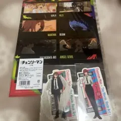 チェンソーマン　レゼ編　映画グッズ　マキマ　天使　ステッカー クリアファイル