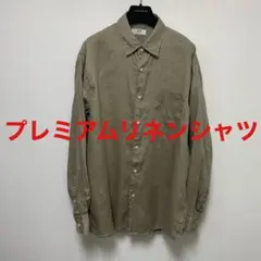 UNIQLO プレミアムリネンシャツ XXL 2XL 3L ユニクロ 未着用 麻