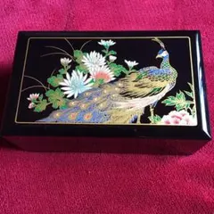 【美品】会津塗 錦絵仁清梅 オルゴール付宝石箱 ジュエリーボックス 金彩蒔絵 美品】会津塗 錦絵仁清梅 オルゴール付宝石箱 ジュエリーボックス 金彩