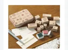 リンネル付録　リサ・ラーソン　木製スタンプセット