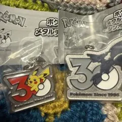 포켓몬 30周年 メタルチャームマスコット 피카츄 ゼクロム