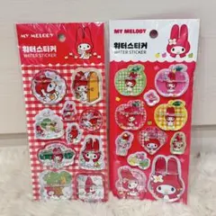 韓国限定！　正規品　マイメロディウォーターシール　マイメロキャラクターグッズ
