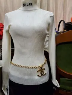 CHANEL シャネル　チェーンベルト　ネックレス