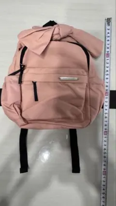 branshes リボン付きナイロンリュック