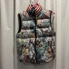 ヒステリックグラマー リバーシブルダウンベスト