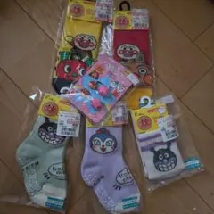 アンパンマン靴下5足セット9～14cm おまけ付き