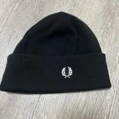 Fred Perry ニット帽 ビーニー ブラックのサムネイル